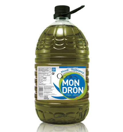 Aceite de Oliva Mondrón Virgen Extra PICUAL 5L. Pet  (Campaña 24-25)